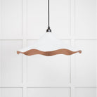 Smooth Copper Flora Pendant in Flock | From The Anvil-Ceiling Pendants-Yester Home