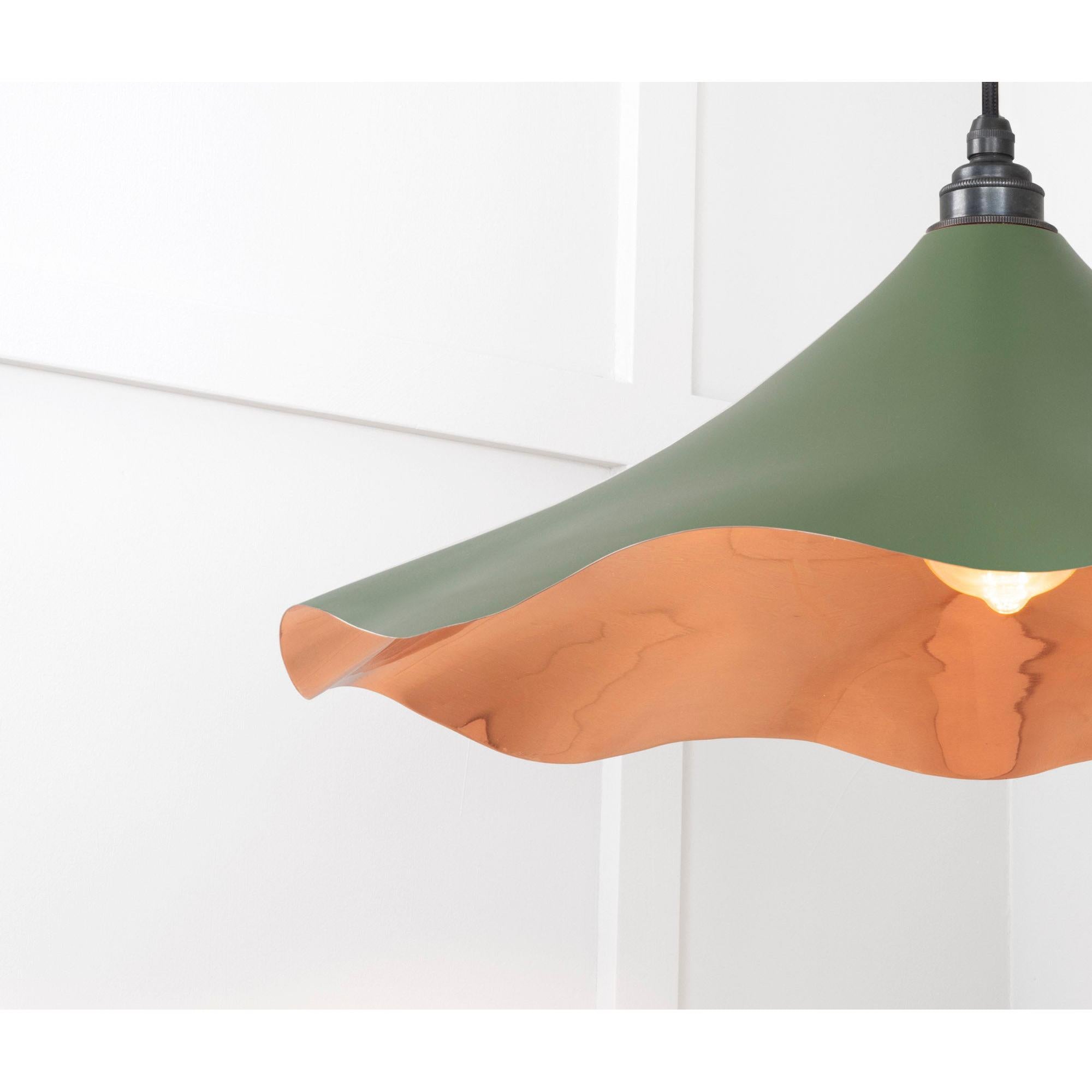 Smooth Copper Flora Pendant in Heath | From The Anvil - Ceiling Lights - From The Anvil - Yester Home