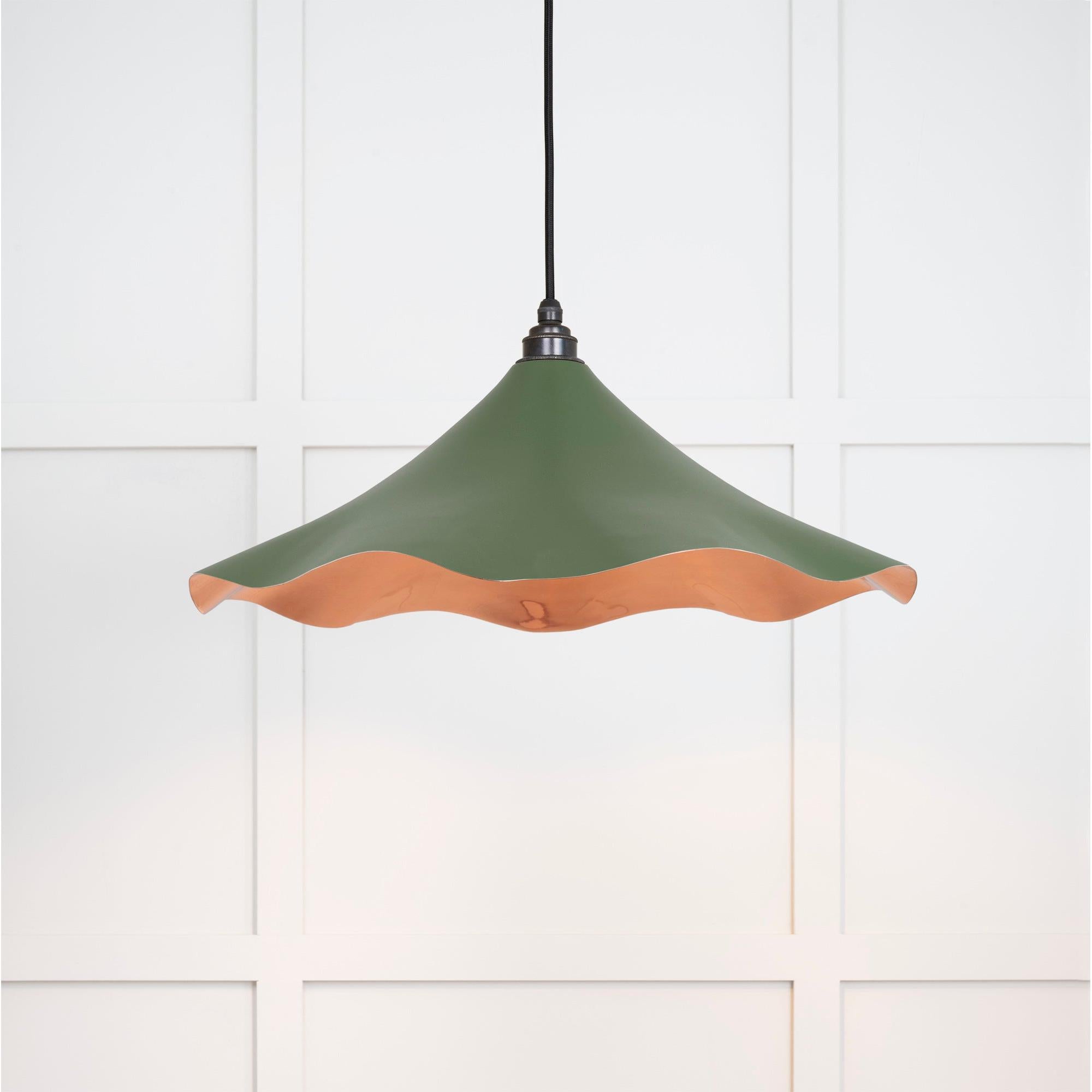 Smooth Copper Flora Pendant in Heath | From The Anvil - Ceiling Lights - From The Anvil - Yester Home