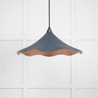Smooth Copper Flora Pendant in Slate | From The Anvil - Ceiling Lights - From The Anvil - Yester Home