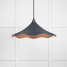 Smooth Copper Flora Pendant in Soot | From The Anvil - Ceiling Lights - From The Anvil - Yester Home