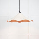 Smooth Copper Flora Pendant in Teasel | From The Anvil-Ceiling Pendants-Yester Home