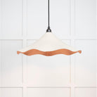 Smooth Copper Flora Pendant in Teasel | From The Anvil-Ceiling Pendants-Yester Home