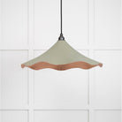 Smooth Copper Flora Pendant in Tump | From The Anvil-Ceiling Pendants-Yester Home