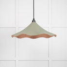 Smooth Copper Flora Pendant in Tump | From The Anvil-Ceiling Pendants-Yester Home
