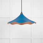 Smooth Copper Flora Pendant in Upstream | From The Anvil-Ceiling Pendants-Yester Home