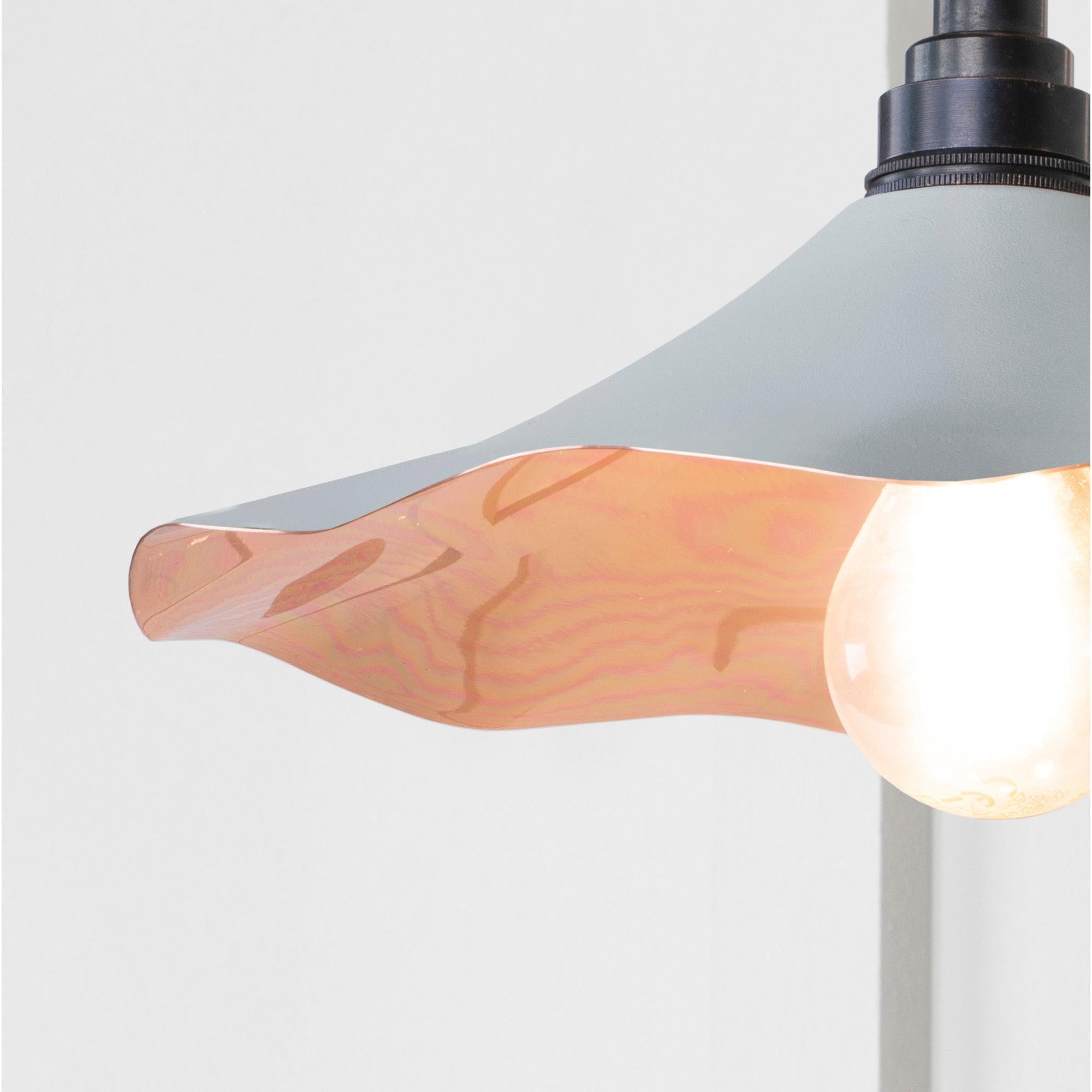 Smooth Copper Flora Wall Light in Birch | From The Anvil - Wall Lights - From The Anvil - Yester Home