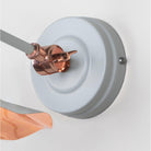 Smooth Copper Flora Wall Light in Birch | From The Anvil - Wall Lights - From The Anvil - Yester Home