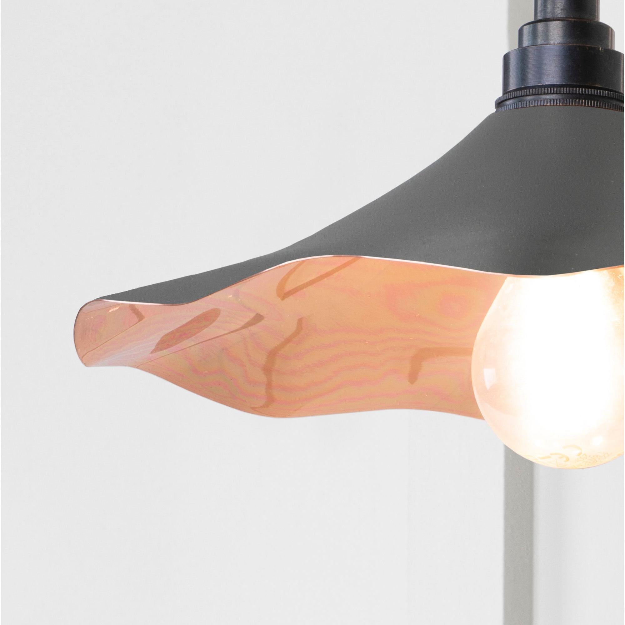 Smooth Copper Flora Wall Light in Bluff | From The Anvil - Wall Lights - From The Anvil - Yester Home