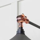 Smooth Copper Flora Wall Light in Bluff | From The Anvil - Wall Lights - From The Anvil - Yester Home