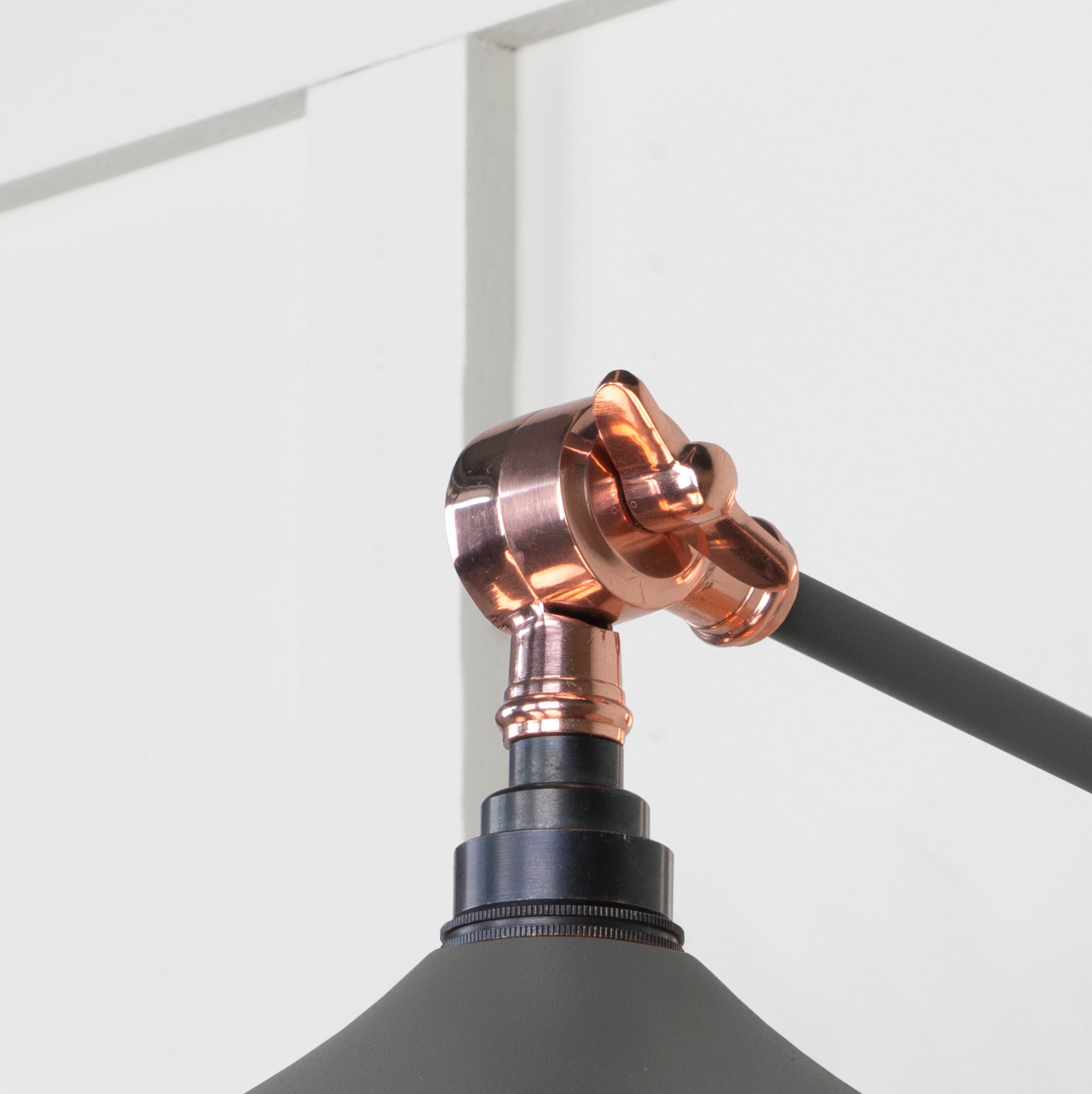 Smooth Copper Flora Wall Light in Bluff | From The Anvil - Wall Lights - From The Anvil - Yester Home