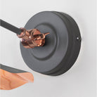 Smooth Copper Flora Wall Light in Bluff | From The Anvil - Wall Lights - From The Anvil - Yester Home