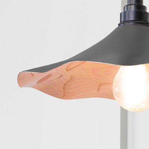 Smooth Copper Flora Wall Light in Bluff | From The Anvil-Wall Lights-Yester Home
