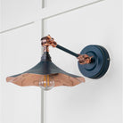 Smooth Copper Flora Wall Light in Dusk | From The Anvil-Wall Lights-Yester Home