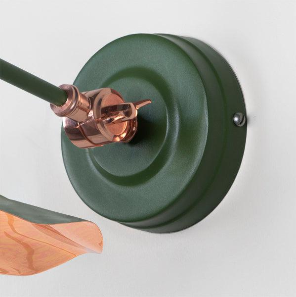 Smooth Copper Flora Wall Light in Heath | From The Anvil-Wall Lights-Yester Home
