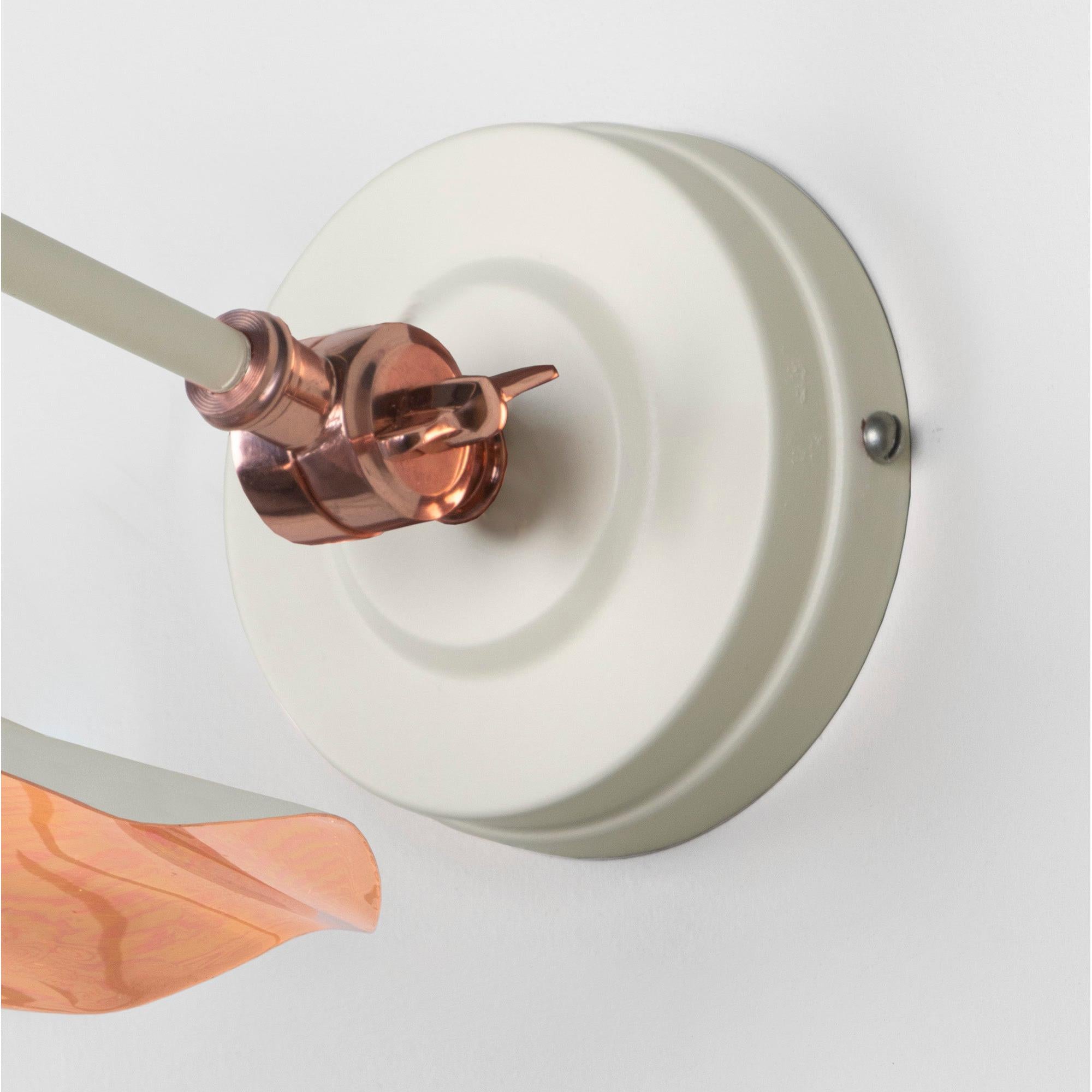 Smooth Copper Flora Wall Light in Teasel | From The Anvil - Wall Lights - From The Anvil - Yester Home