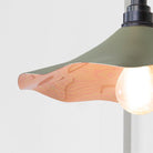 Smooth Copper Flora Wall Light in Tump | From The Anvil-Wall Lights-Yester Home