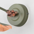 Smooth Copper Flora Wall Light in Tump | From The Anvil-Wall Lights-Yester Home