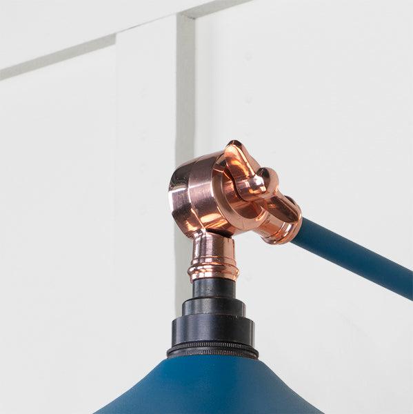 Smooth Copper Flora Wall Light in Upstream | From The Anvil-Wall Lights-Yester Home