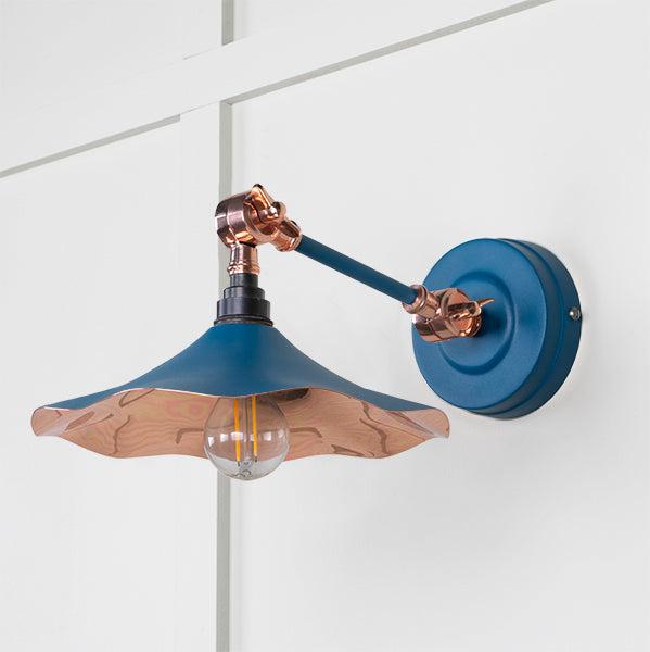 Smooth Copper Flora Wall Light in Upstream | From The Anvil-Wall Lights-Yester Home