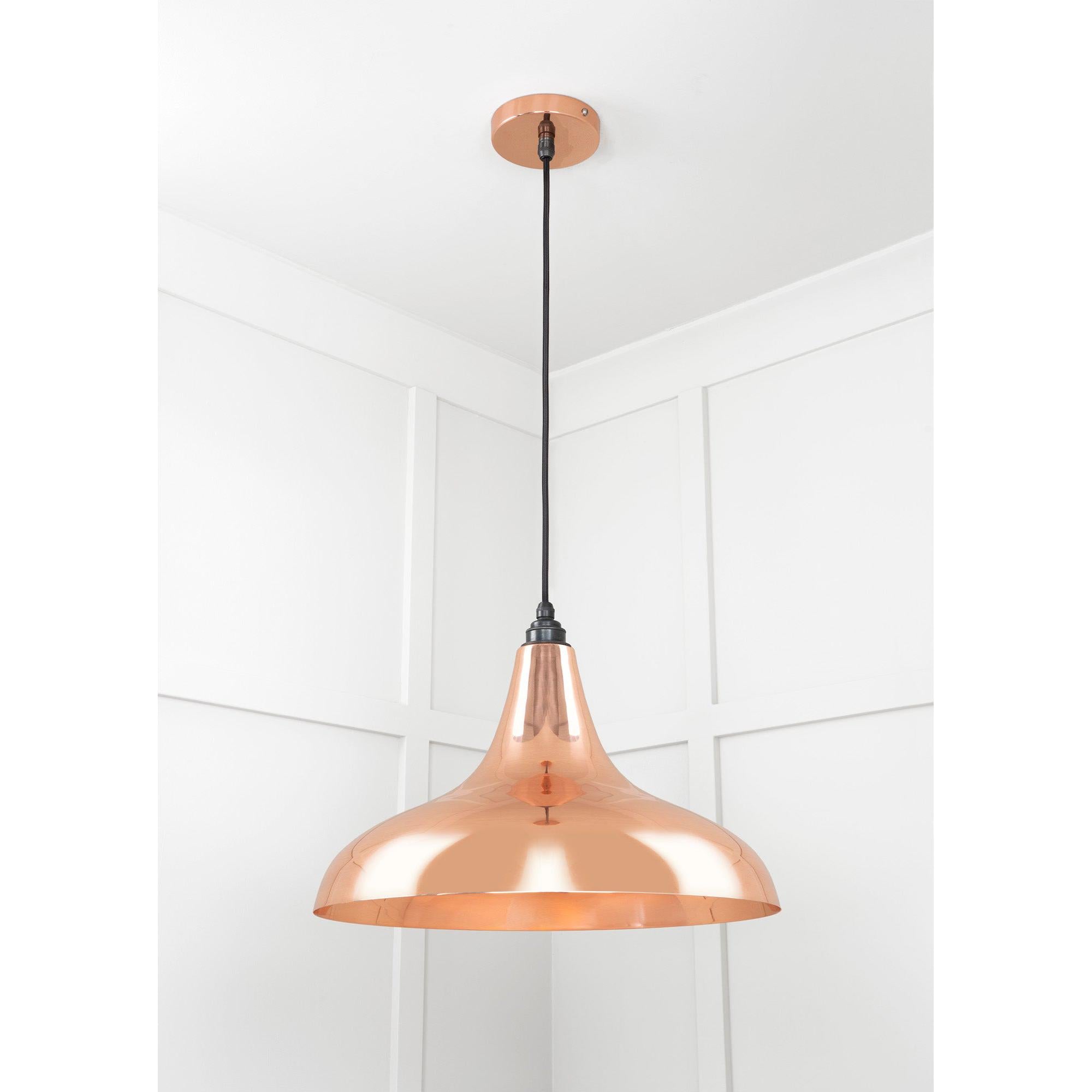 Smooth Copper Frankley Pendant | From The Anvil - Ceiling Lights - From The Anvil - Yester Home