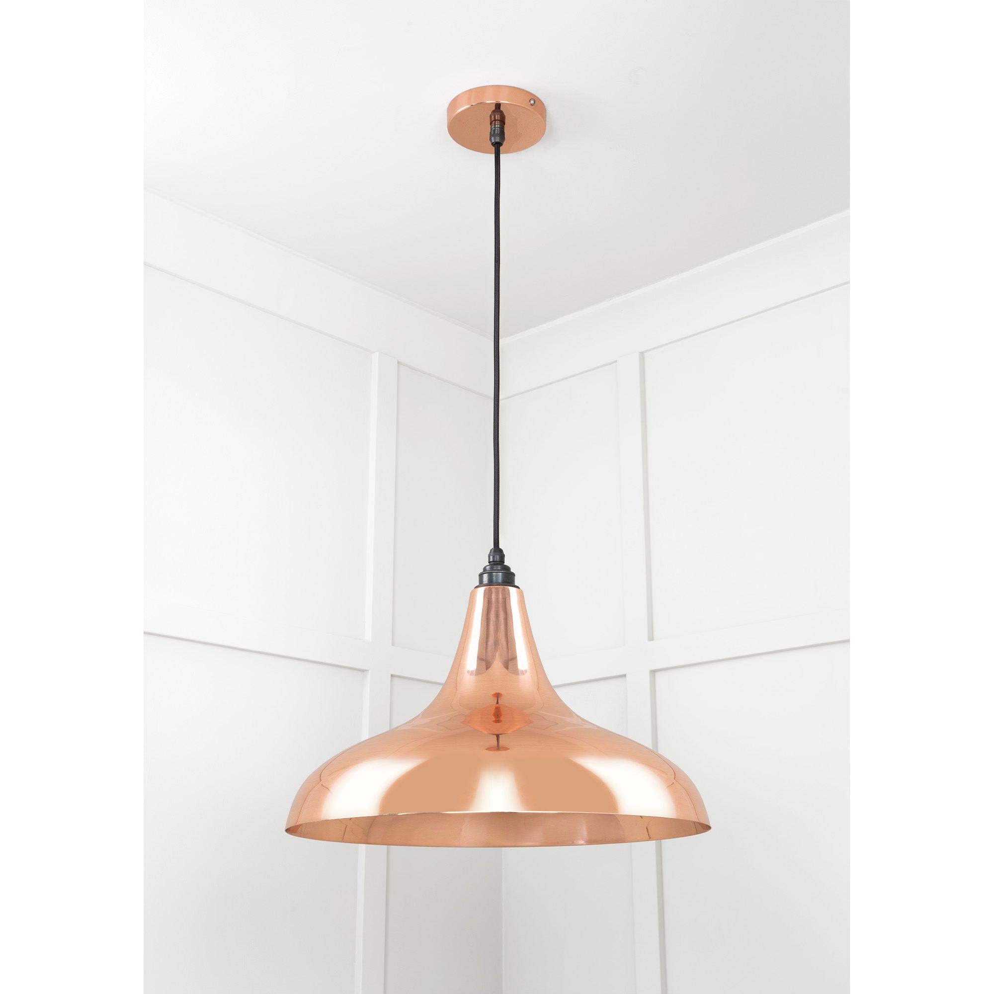 Smooth Copper Frankley Pendant | From The Anvil - Ceiling Lights - From The Anvil - Yester Home