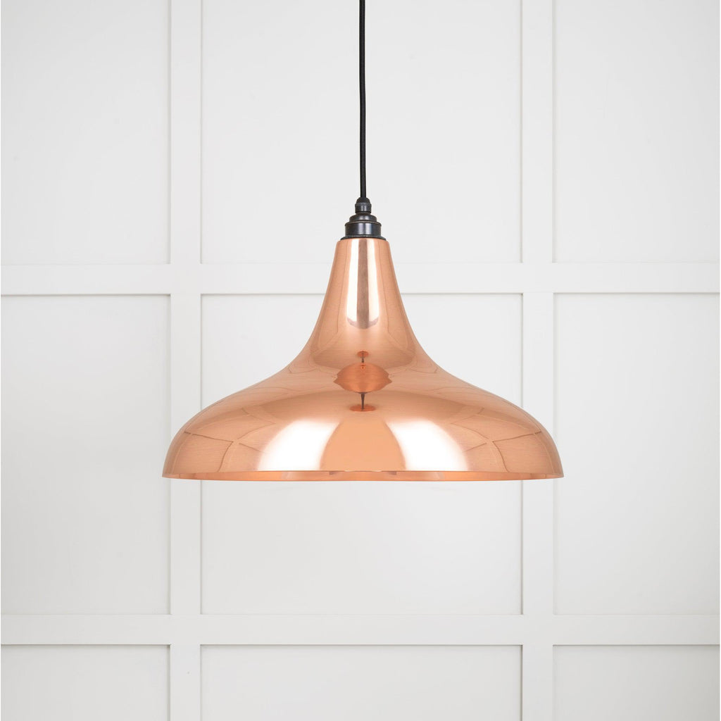 Smooth Copper Frankley Pendant | From The Anvil-Ceiling Pendants-Yester Home