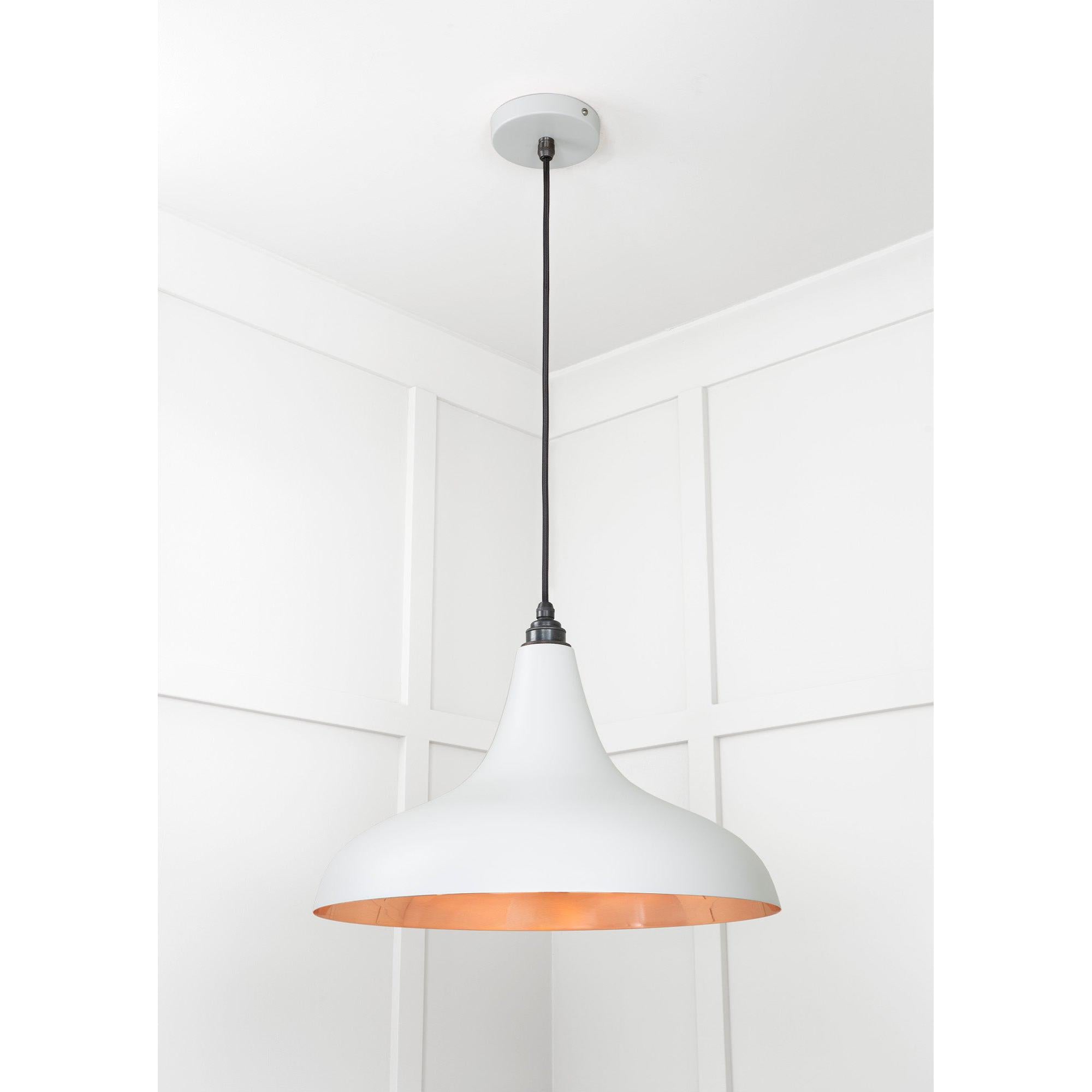 Smooth Copper Frankley Pendant in Birch | From The Anvil - Ceiling Lights - From The Anvil - Yester Home
