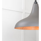 Smooth Copper Frankley Pendant in Bluff | From The Anvil - Ceiling Lights - From The Anvil - Yester Home