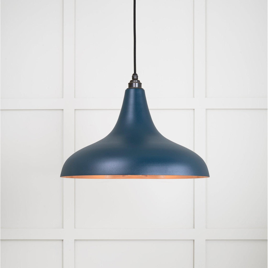 Smooth Copper Frankley Pendant in Dusk | From The Anvil-Ceiling Pendants-Yester Home