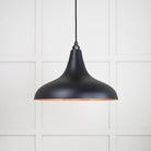 Smooth Copper Frankley Pendant in Elan Black | From The Anvil-Ceiling Pendants-Yester Home