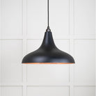 Smooth Copper Frankley Pendant in Elan Black | From The Anvil - Ceiling Lights - From The Anvil - Yester Home
