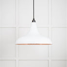 Smooth Copper Frankley Pendant in Flock | From The Anvil - Ceiling Lights - From The Anvil - Yester Home