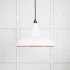 Smooth Copper Frankley Pendant in Flock | From The Anvil-Ceiling Pendants-Yester Home