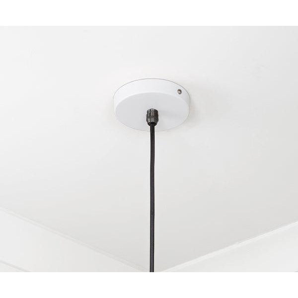Smooth Copper Frankley Pendant in Flock | From The Anvil-Ceiling Pendants-Yester Home