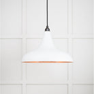 Smooth Copper Frankley Pendant in Flock | From The Anvil-Ceiling Pendants-Yester Home