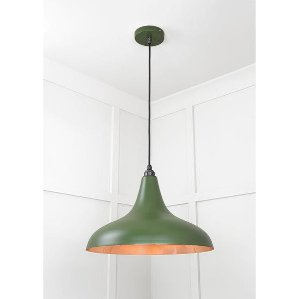 Smooth Copper Frankley Pendant in Heath | From The Anvil-Ceiling Pendants-Yester Home