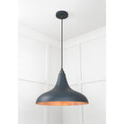 Smooth Copper Frankley Pendant in Soot | From The Anvil - Ceiling Lights - From The Anvil - Yester Home
