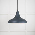 Smooth Copper Frankley Pendant in Soot | From The Anvil - Ceiling Lights - From The Anvil - Yester Home