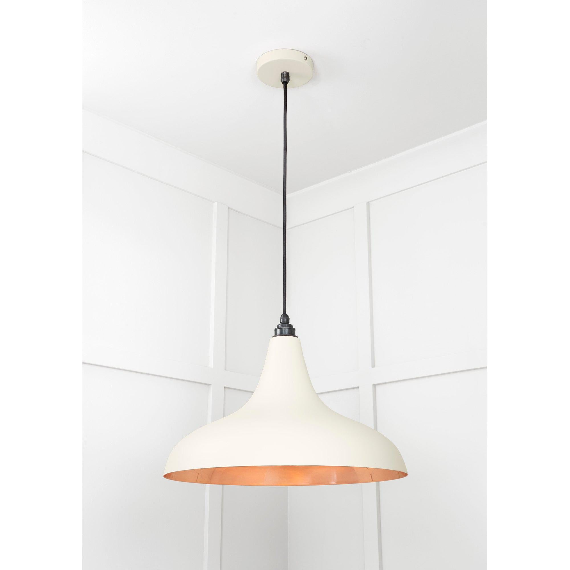 Smooth Copper Frankley Pendant in Teasel | From The Anvil - Ceiling Lights - From The Anvil - Yester Home