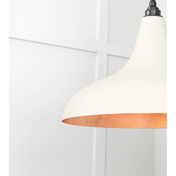 Smooth Copper Frankley Pendant in Teasel | From The Anvil-Ceiling Pendants-Yester Home