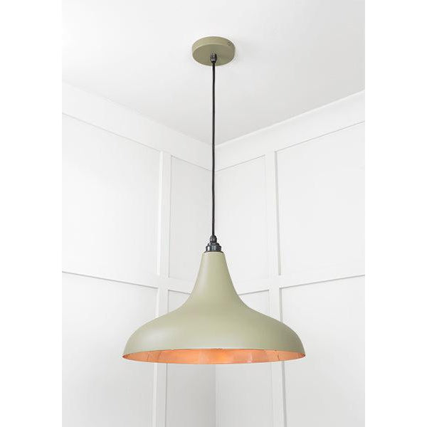 Smooth Copper Frankley Pendant in Tump | From The Anvil