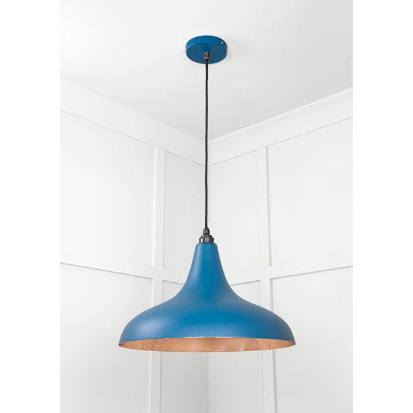 Smooth Copper Frankley Pendant in Upstream | From The Anvil