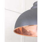 Smooth Copper Harborne Pendant in Bluff | From The Anvil - Harborne - From The Anvil - Yester Home