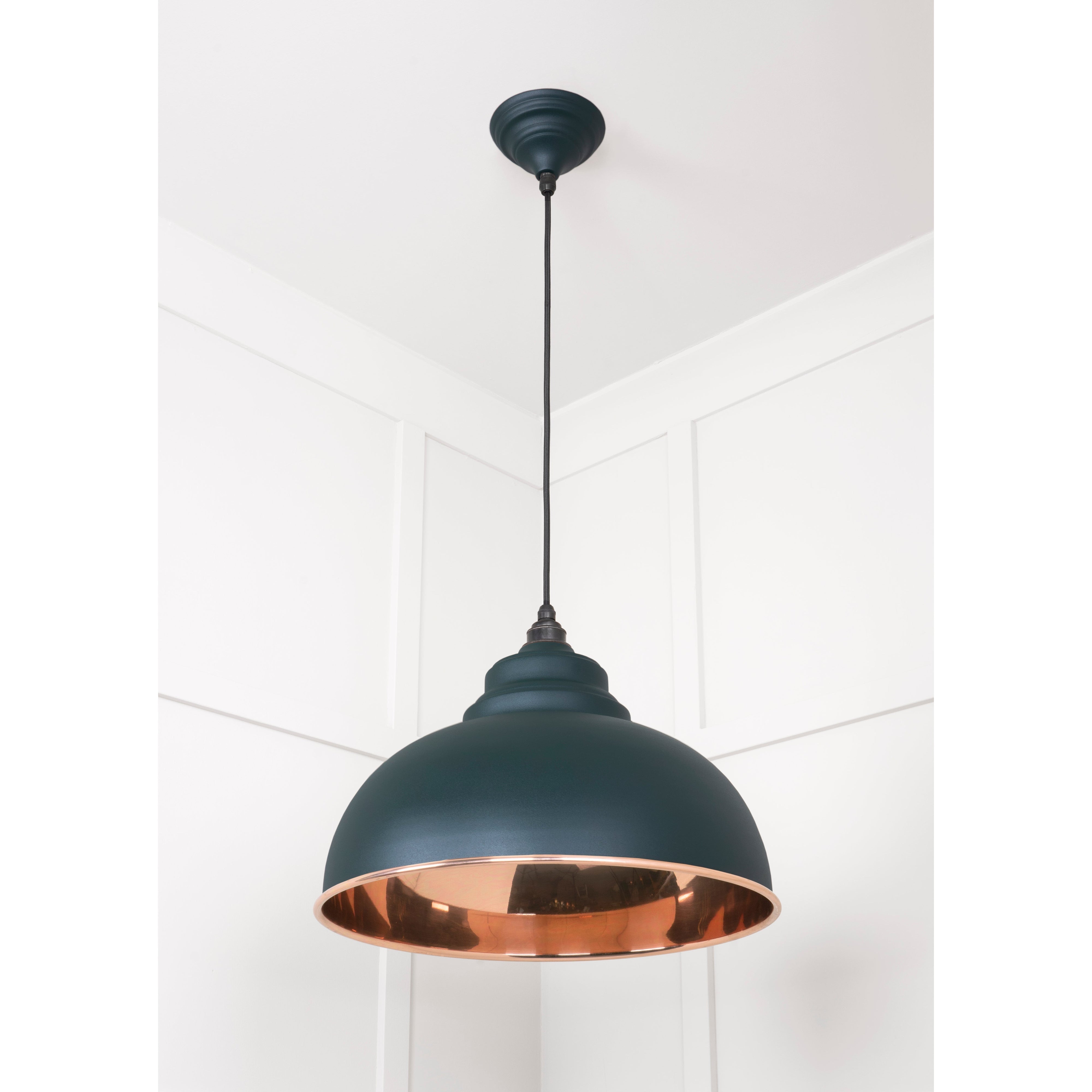 Smooth Copper Harborne Pendant in Dingle | From The Anvil-Harborne-Yester Home