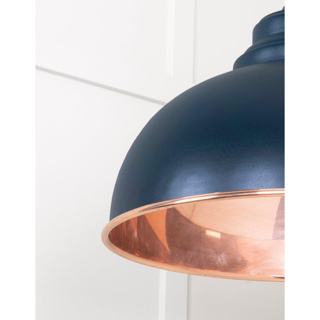 Smooth Copper Harborne Pendant in Dusk | From The Anvil