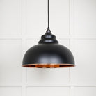 Smooth Copper Harborne Pendant in Elan Black | From The Anvil - Harborne - From The Anvil - Yester Home
