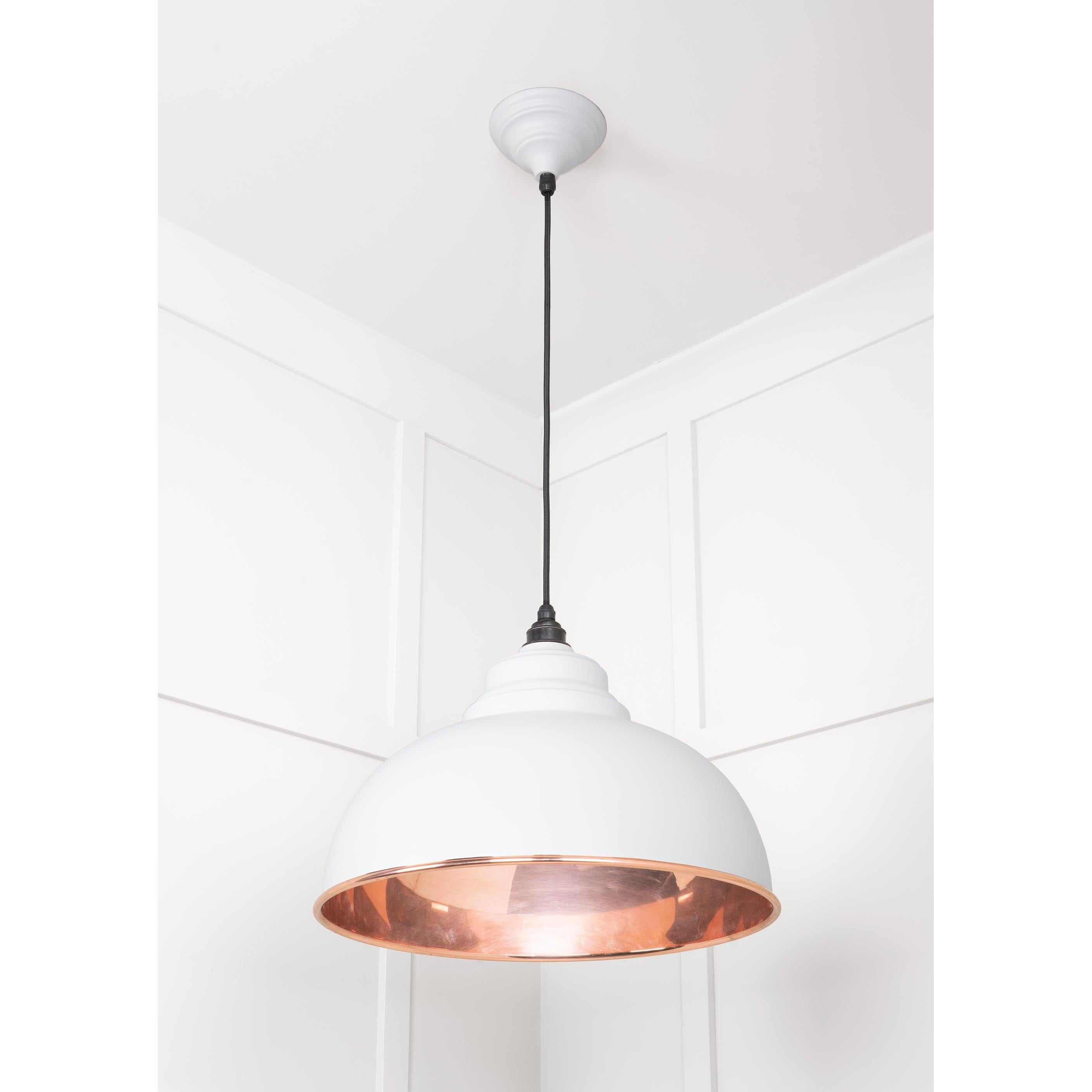 Smooth Copper Harborne Pendant in Flock | From The Anvil - Harborne - From The Anvil - Yester Home