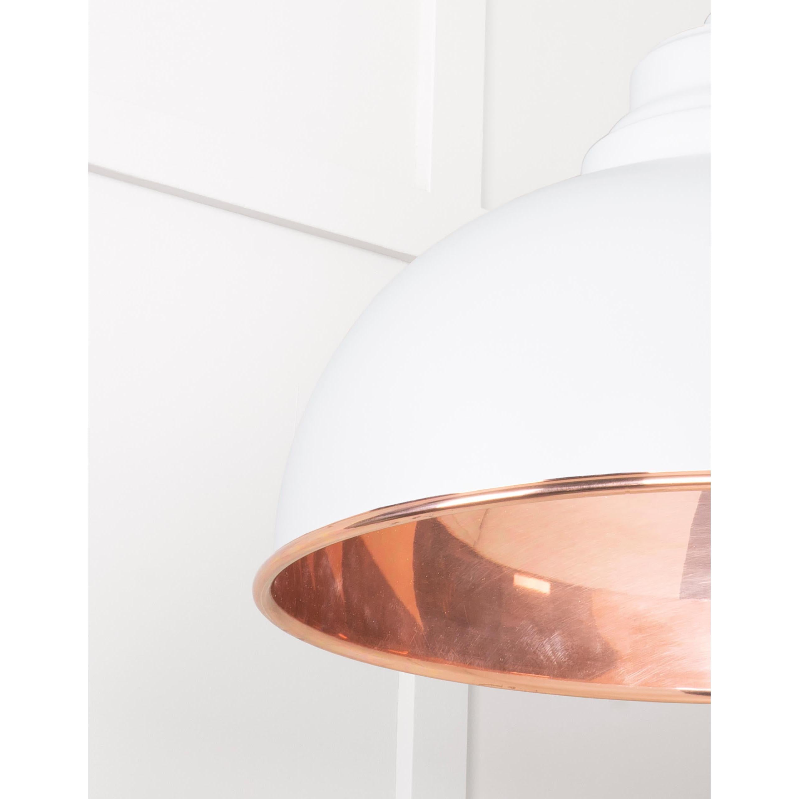 Smooth Copper Harborne Pendant in Flock | From The Anvil - Harborne - From The Anvil - Yester Home