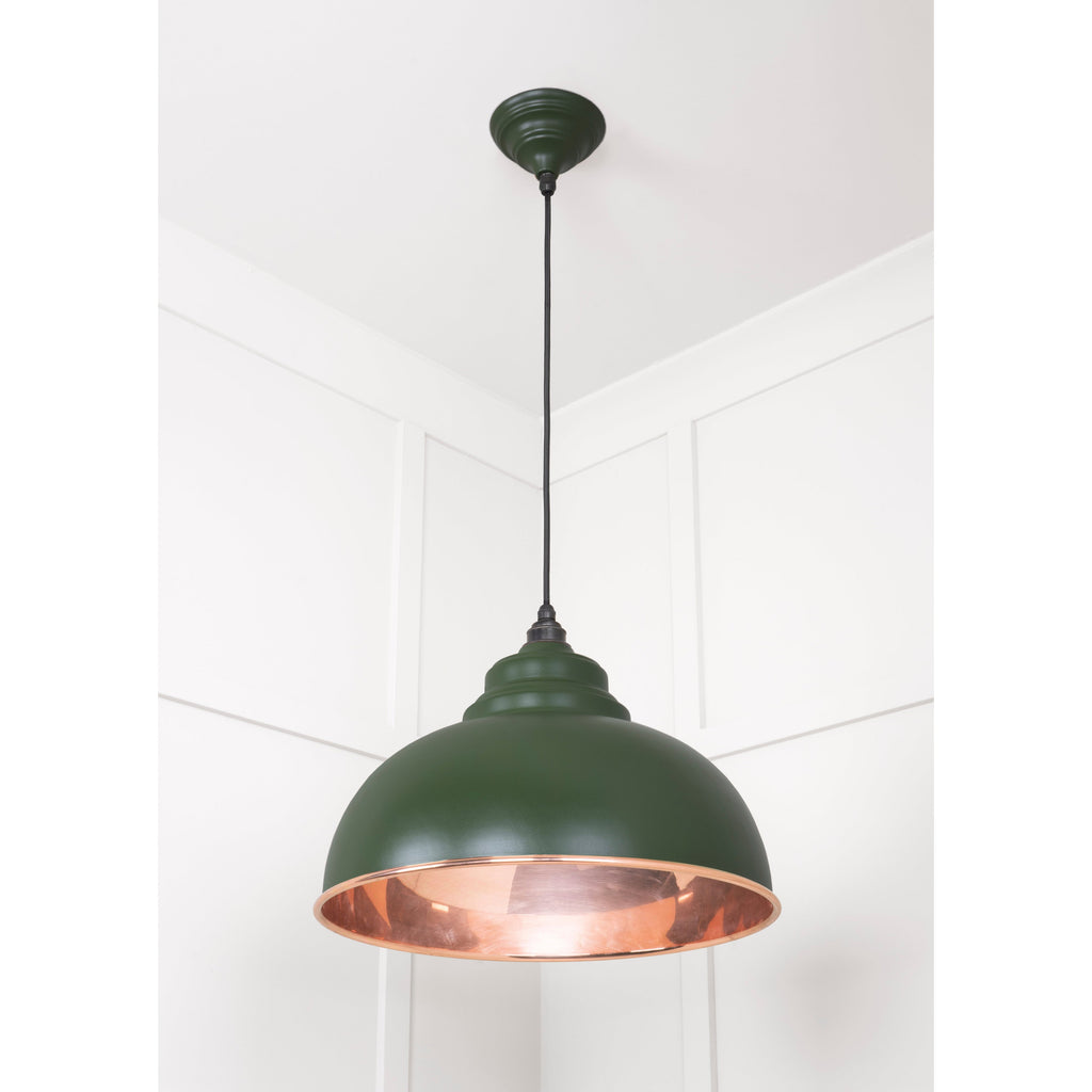 Smooth Copper Harborne Pendant in Heath | From The Anvil